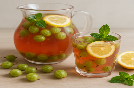 Gooseberry compote